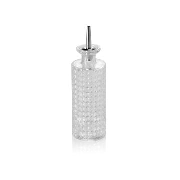 Picture of Nocturn Bitter Bottle Glass Stainless Steel 0.3 Ltr