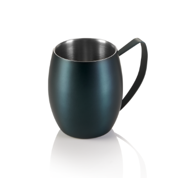 Picture of Nocturn Moscow Mule Mug Blue Matt 0.38L Double Walled Steel