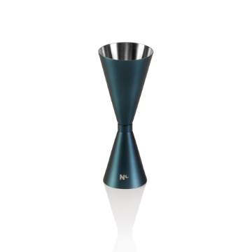 Picture of Nocturn Slim Jigger 3/6 cl Blue Matt Chrome Nickel Steel