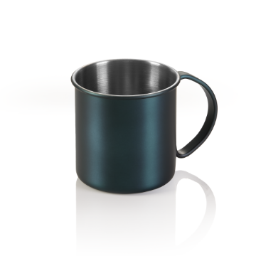 Picture of Nocturn Moscow Mule Mug 450ml Blue Matt Chrome Nickel Steel