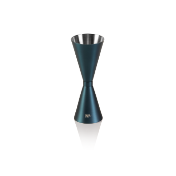 Picture of Nocturn Slim Jigger Blue Matt Chrome Nickel Steel 18/8