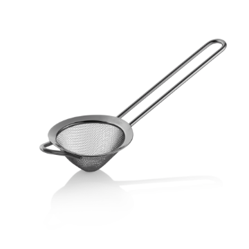 Picture of Nocturn Fine-Mesh Strainer Gun Metal Chrome Nickel Steel