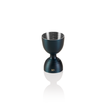 Picture of Nocturn Jigger Rim Bell Blue Matt Chrome Nickel Steel 30/60 ml