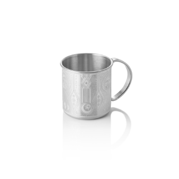 Picture of Nocturn Moscow Mule Mug 0.45 L Silver Chrome Nickel Steel
