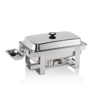 Picture of Was Germany Chafing Dish GN 1/1 Chrome Nickel Steel Stackable