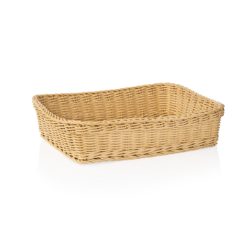 Picture of Weaver Pro Basket Light Beige Polypropylene 40x30x10 cm