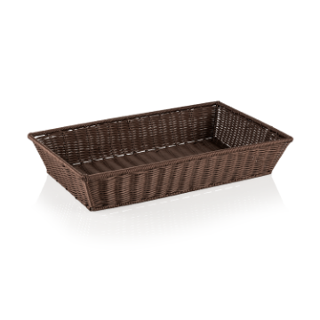 Picture of Weaver Pro GN Basket 1/1 Dark Brown Polypropylene