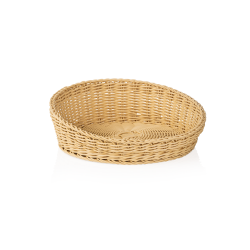 Picture of Weaver Pro Oval Basket 37 x 31 x 12 cm Light Beige Polypropylene