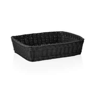 Picture of Weaver Pro Basket Black Polypropylene 40 x 30 x 10 cm