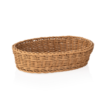 Picture of Weaver Pro Buffet Basket Oval Beige Polypropylene