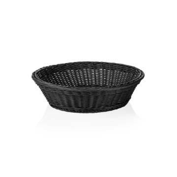 Picture of Weaver Pro Basket Black Polypropylene Dia 37 cm