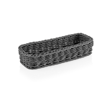 Picture of Weaver Pro Cutlery Basket 27 x 10 x 5 cm Grey Polypropylene