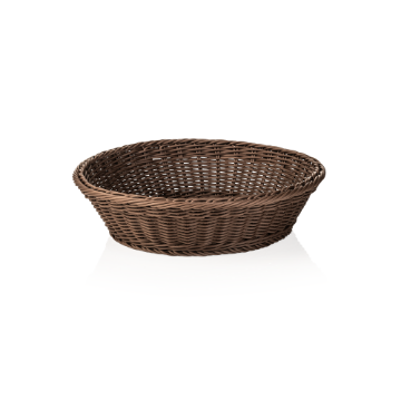Picture of Weaver Pro Basket Polypropylene Dia 37 cm Brown
