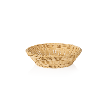 Picture of Weaver Pro Buffet Basket Light Beige Polypropylene Dia 29 cm