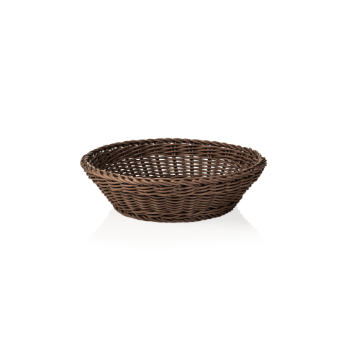 Picture of Weaver Pro Basket Polypropylene Dia 29 cm Brown