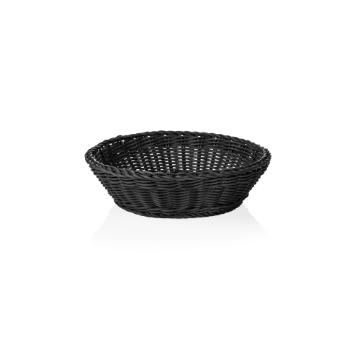 Picture of Weaver Pro Buffet Basket Black Polypropylene Dia 29 cm