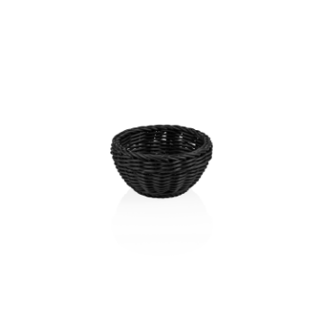 Picture of Weaver Pro Basket Black Polypropylene Dia 16 cm Height 8 cm