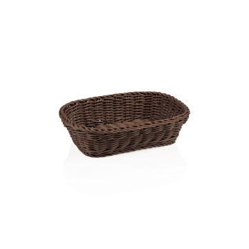 Picture of Weaver Pro Buffet Basket Polypropylene Brown 26.5x19x7 cm