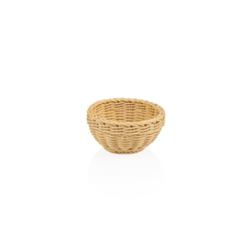 Picture of Weaver Pro Buffet Basket Light Beige Polypropylene Dia 16 cm