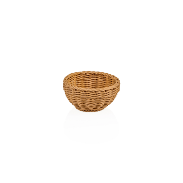 Picture of Weaver Pro Polypropylene Basket Beige Dia 16 cm