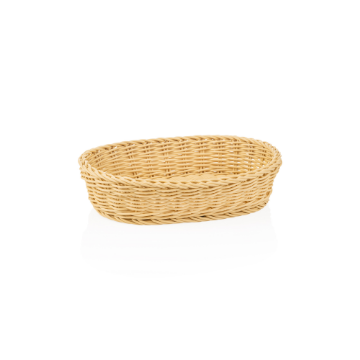 Picture of Weaver Pro Buffet Basket Oval 32x23 cm Light Beige Polypropylene