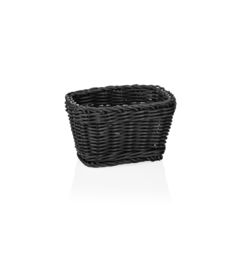 Picture of Weaver Pro Table Basket 17 x 11 x 9 cm Black Polypropylene
