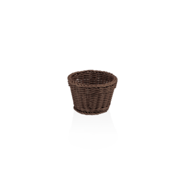 Picture of Weaver Pro Oval Basket 13 cm Brown Polypropylene