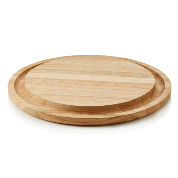 Picture of Pure Oak Buffet Board Dia 35.5 cm Wood