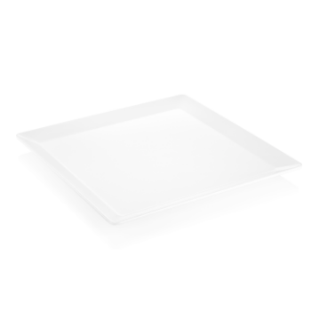 Picture of Day & Night Melamine Serving Platter 51 x 51 cm White