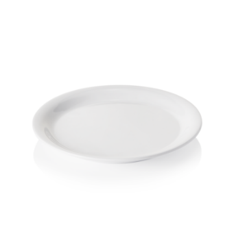 Picture of Day & Night Buffet Plate White Melamine Dia 22 cm