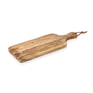 Picture of Pure Olive Serving Board with Handle, 30 x 15 cm, Olive Wood