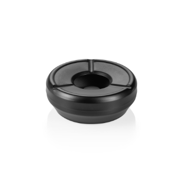 Picture of Was Germany Wind Ashtray Black Stainless Steel Dia 12 cm