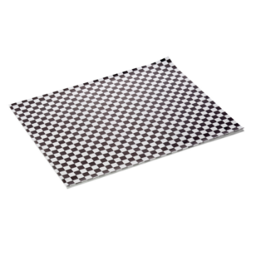 Picture of Was Germany Wrap & Go Burger Paper Black and White 28 x 34 cm Pack of 1000