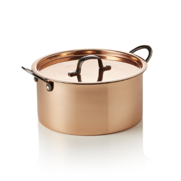Picture of Steel & Style Ruby Serving Dish Copper Dia 20 cm 3 Ltr