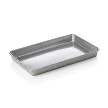 Picture of Steel & Style Vintage Serving Tray Chrome Nickel Steel 33 x 23 cm