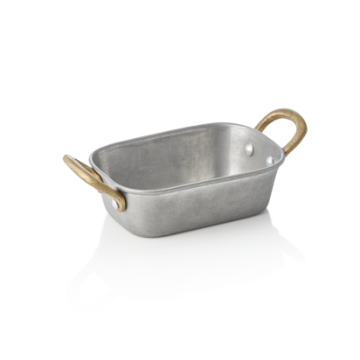 Picture of Steel & Style Vintage Serving Pan Chrome Nickel Steel 230 ml