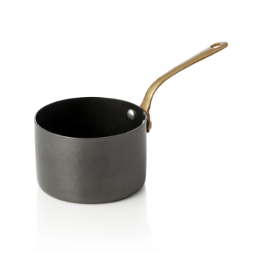 Picture of Steel & Style Serving Dish 280 ml Black Brass Handle