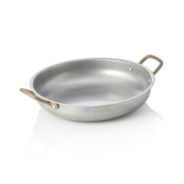 Picture of Steel & Style Vintage Serving Pan Chrome Nickel Steel Dia 23 cm
