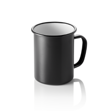 Picture of Grace Enamel Mug with Handle 600 ml Dia 10 cm
