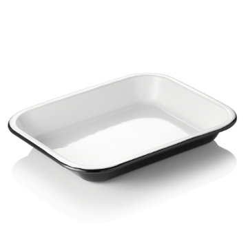 Picture of Grace Enamel Bowl 1.9 Ltr 28 x 23 cm
