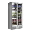 Picture of CombiSteel Backbar Double Stainless Steel Glass Door Upright 458 Litre Beer Cooler