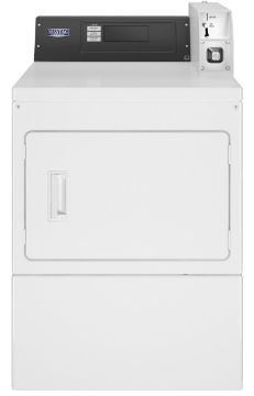 Picture of Maytag MDE20PDFGW American-Style Coin Drop Ready Electric Vented Dryer, 10.5kg