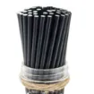 Picture of Biodegradable Straws Black Paper 8'' X 250