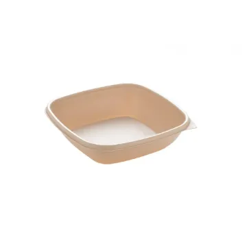 Picture of Sabert 500ml Mocha Square Bowl X 300