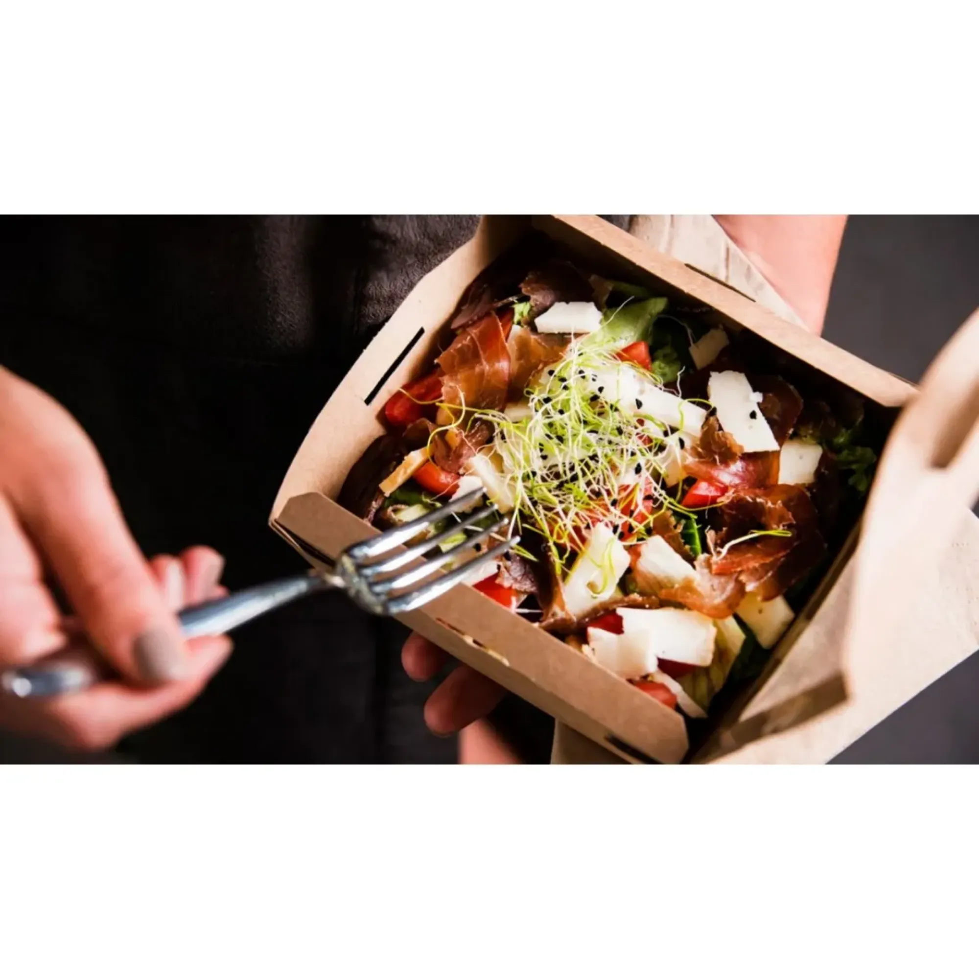 Picture of Kraft Window Salad Box 650ml X 300