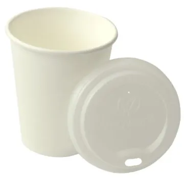 Picture of White Compost Lids For Disp Cup 6oz X 1000