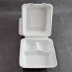 Picture of Bagasse 3 Part Large Meal Box X 200