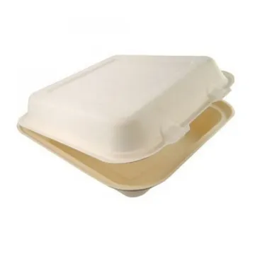 Picture of 9x8 Bagasse Large Meal Box X 200