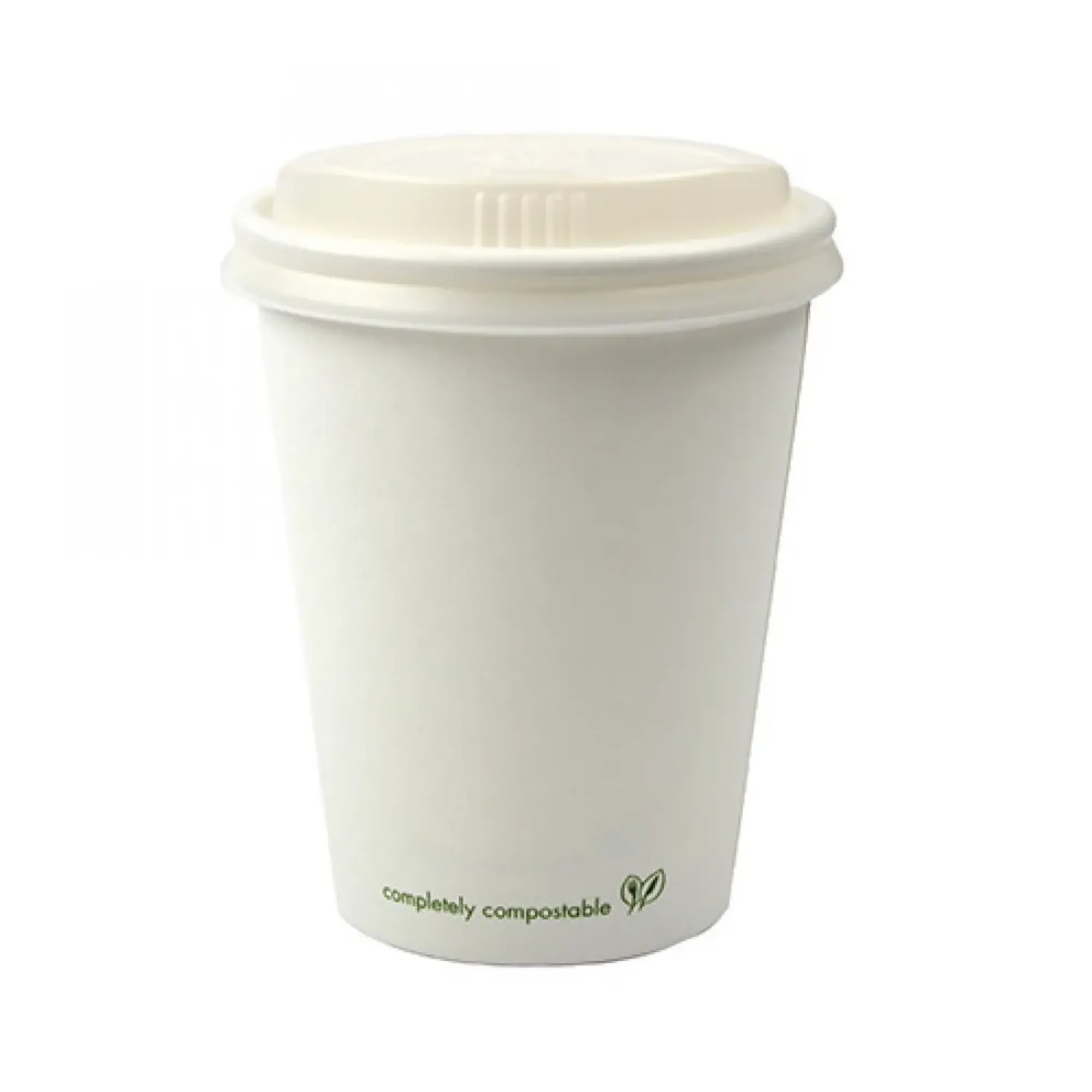 Picture of White Compost Lids For Disp Cup 6oz X 1000
