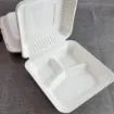 Picture of Bagasse 3 Part Large Meal Box X 200